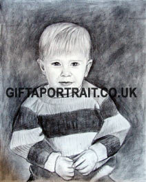 Child Charcoal Drawing