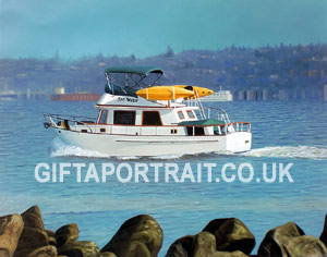 Custom Boat Paintings