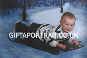 Child Oil Painting