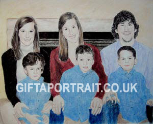 Family Portrait Paintings