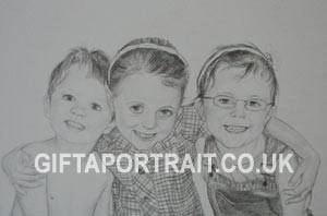 Pencil drawing from photo